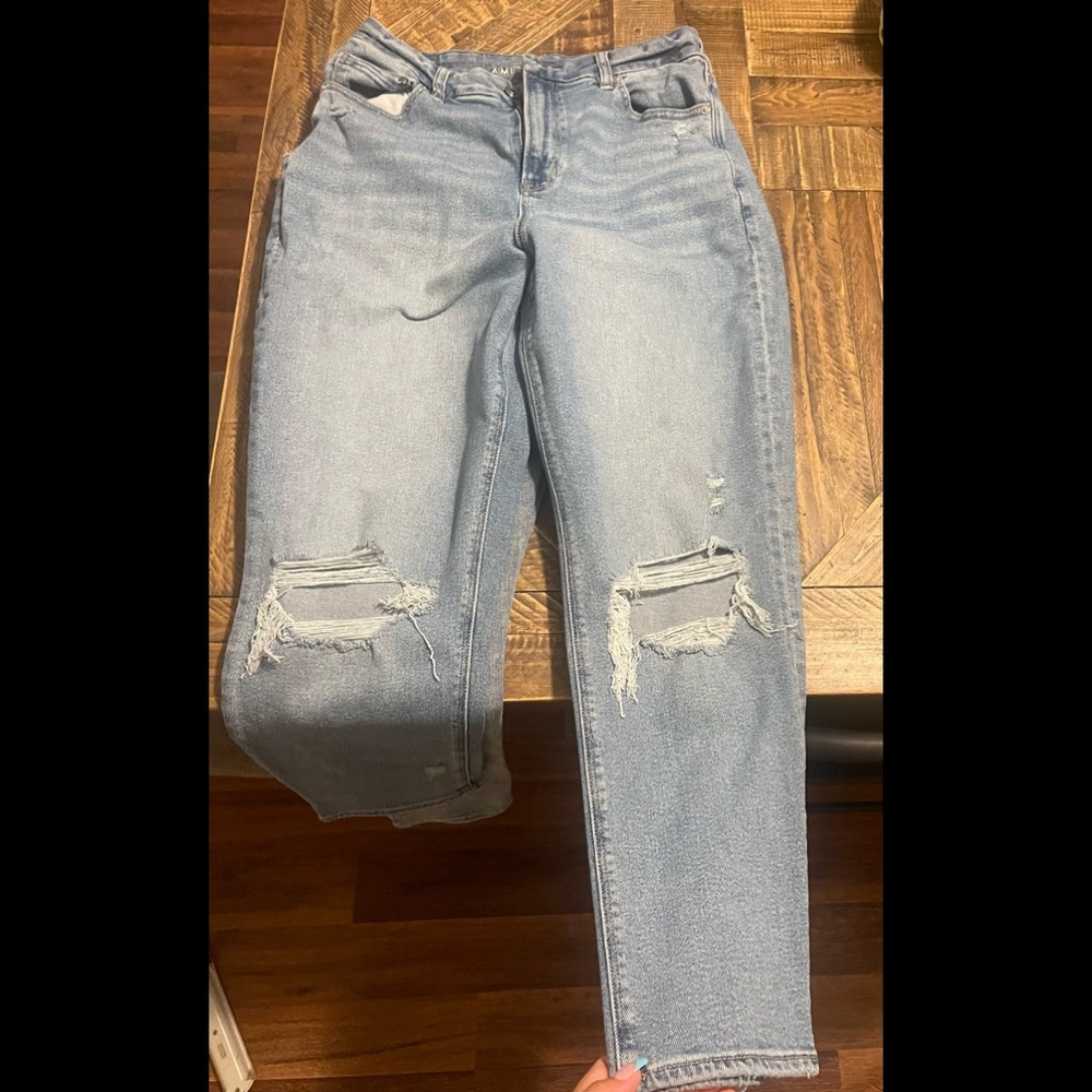 AE curvy mom high waist Jeans